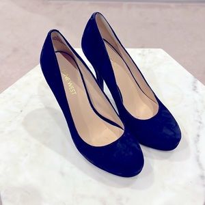 Nine West Size 5.5 Suede High Heels